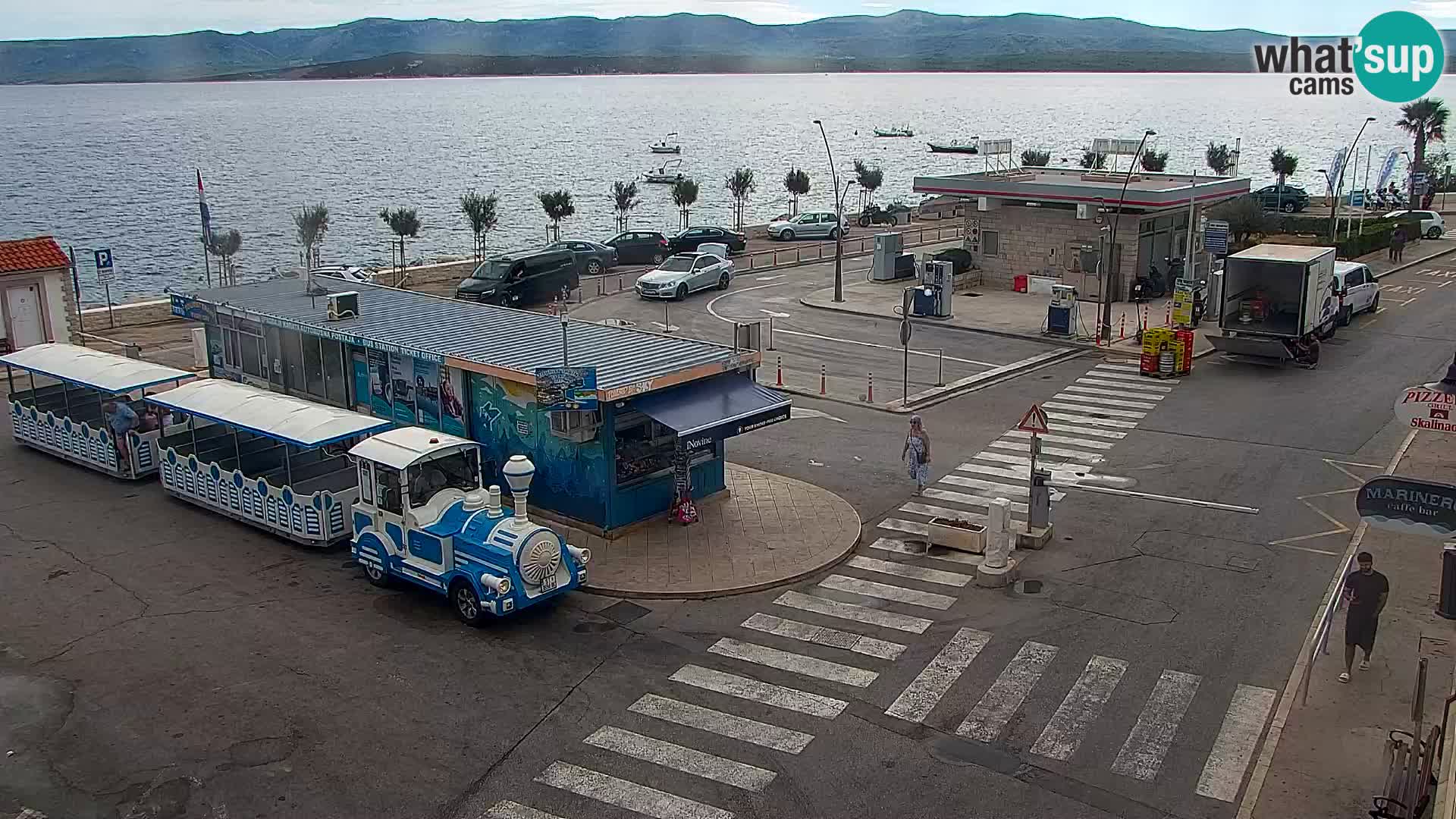 Webcam Bol Centro e Marina – Vista live dal porto di Bol