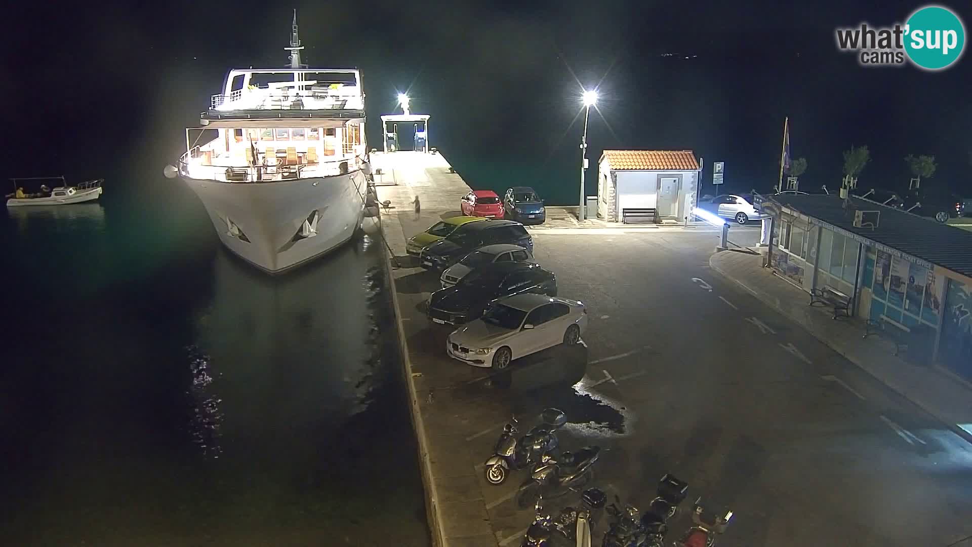 Webcam Bol Centre-Ville & Marina – Vue en direct depuis Bol, île de Brač