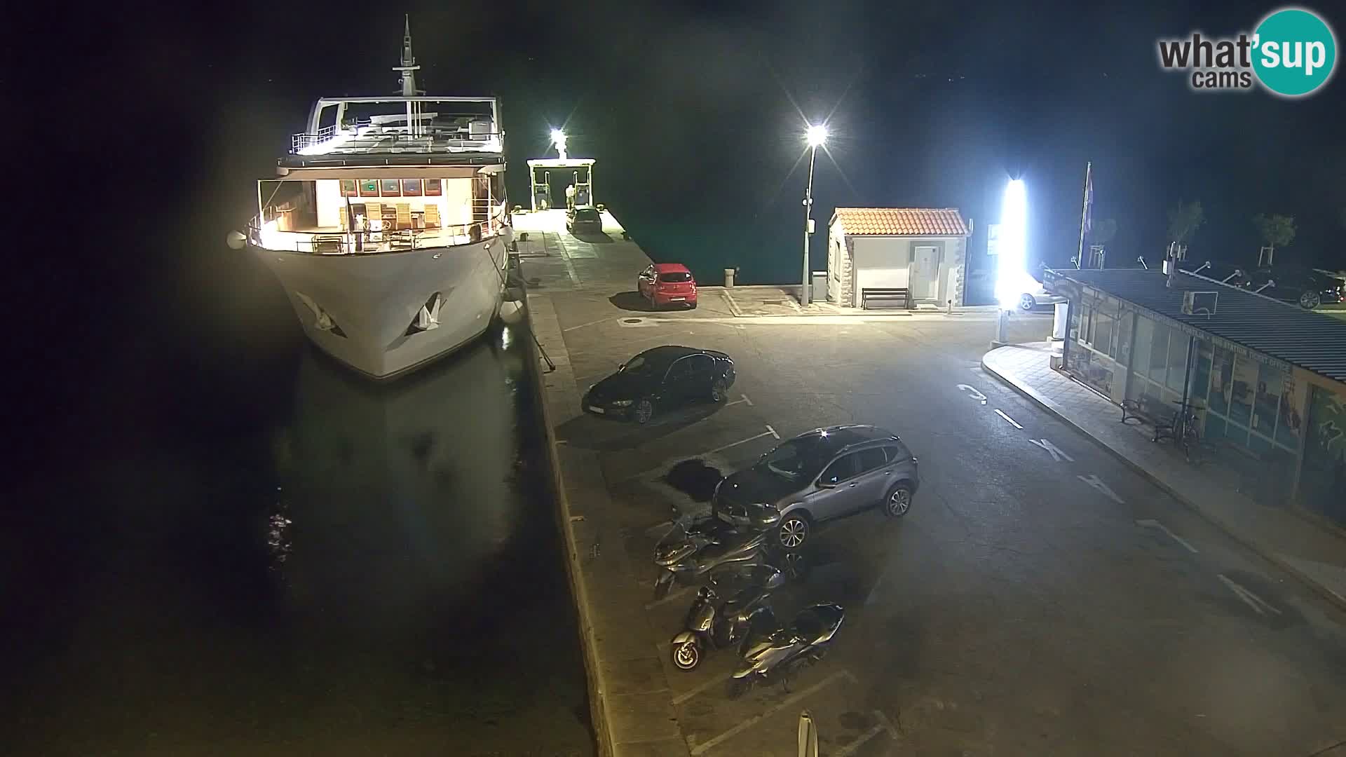 Webcam Bol Hafen & Ortszentrum – Liveblick aus Bol auf der Insel Brač