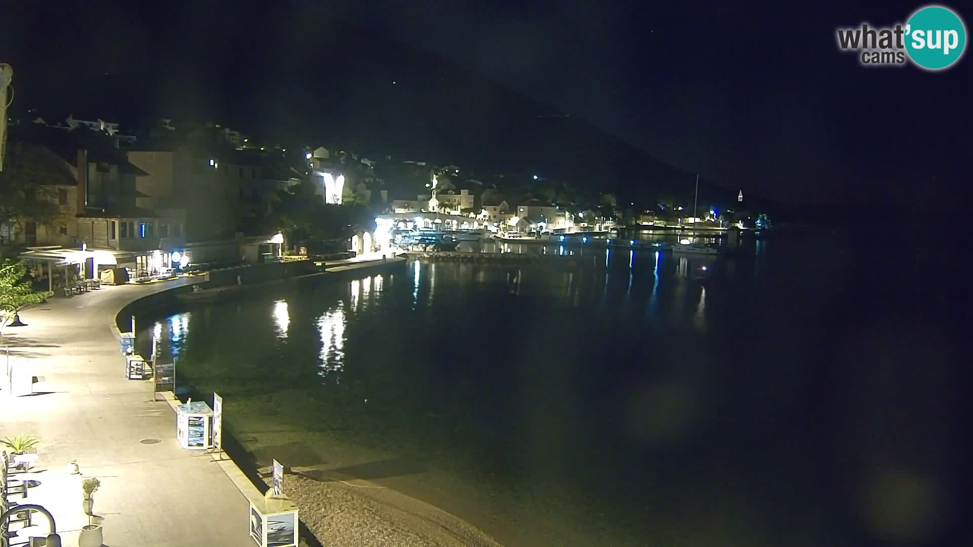 Webcam Bol Hafen & Ortszentrum – Liveblick aus Bol auf der Insel Brač
