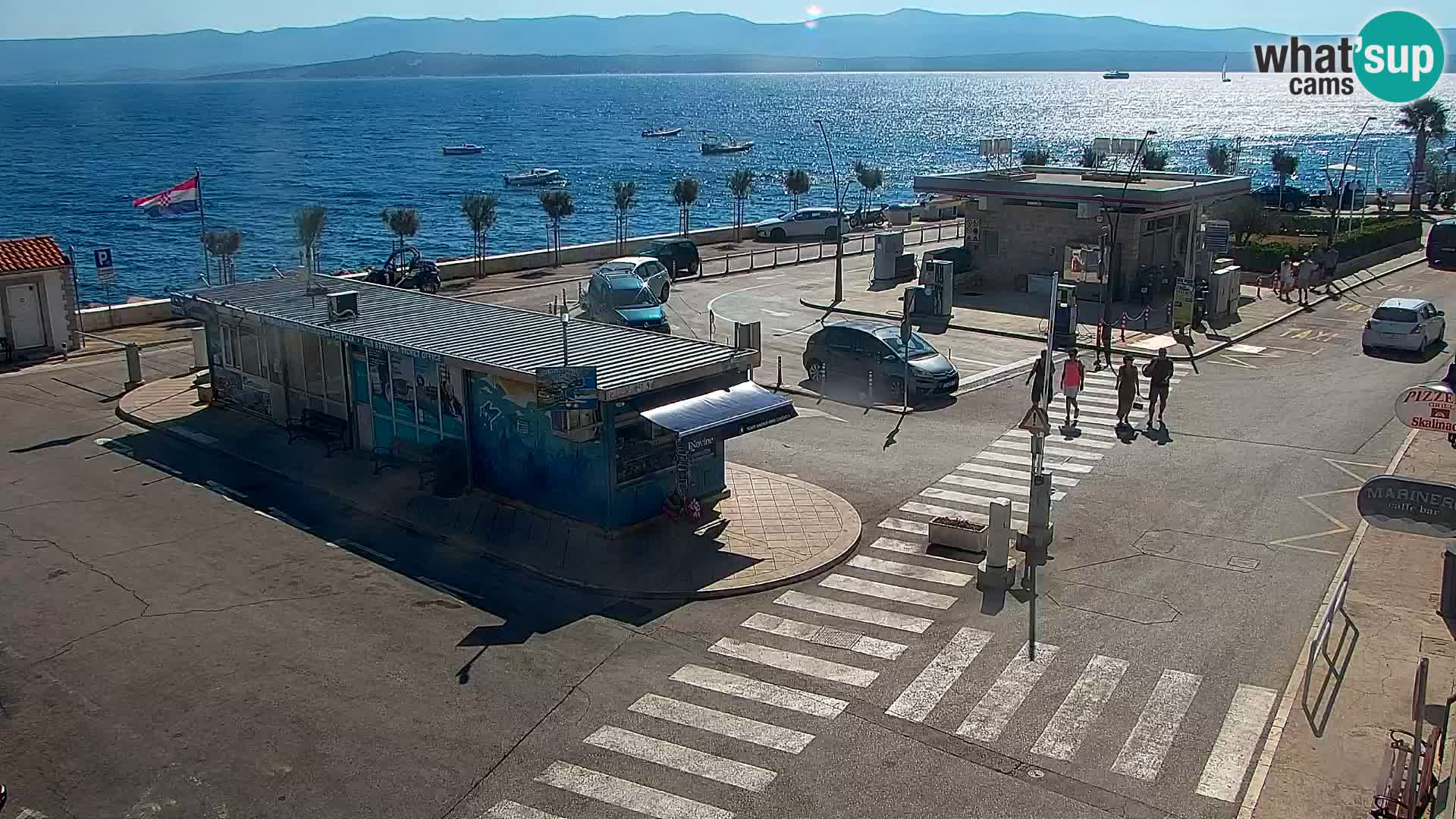Webcam Bol Hafen & Ortszentrum – Liveblick aus Bol auf der Insel Brač