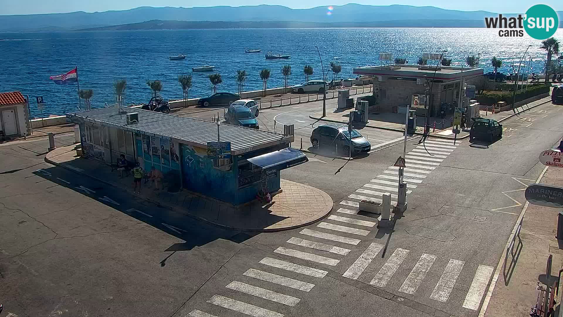 Webcam Bol Hafen & Ortszentrum – Liveblick aus Bol auf der Insel Brač