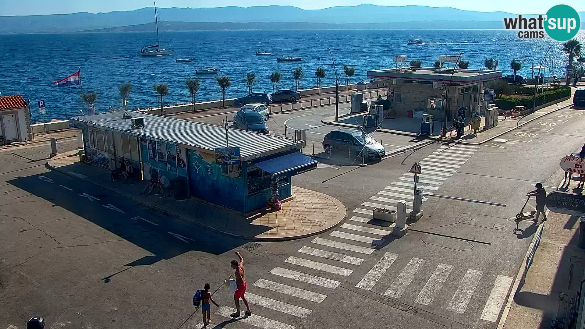 Webcam Bol Hafen & Ortszentrum – Liveblick aus Bol auf der Insel Brač