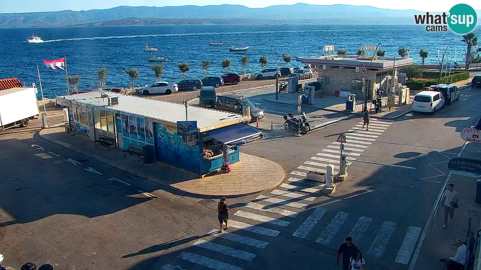 Webcam Bol Town Center & Marina – Live View from Bol, Brač