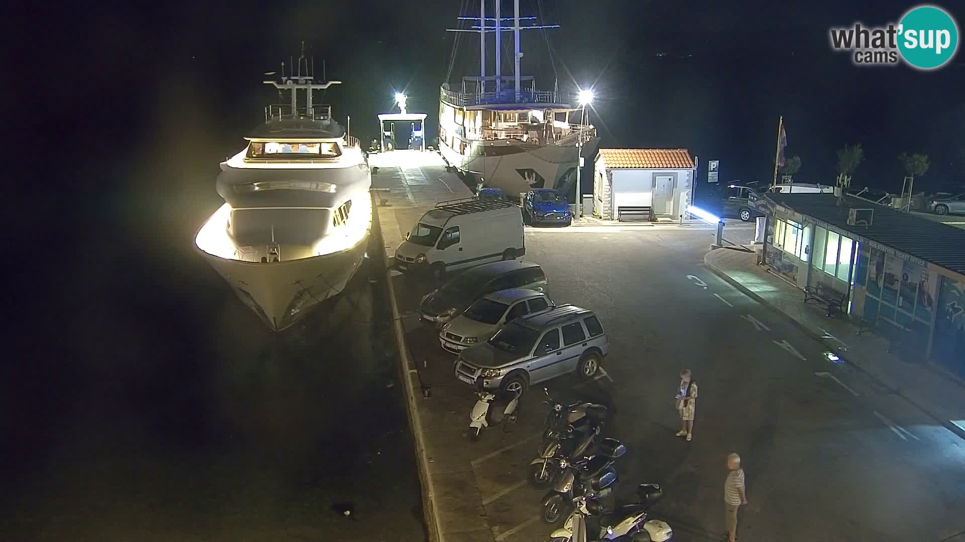 Webcam Bol Hafen & Ortszentrum – Liveblick aus Bol auf der Insel Brač