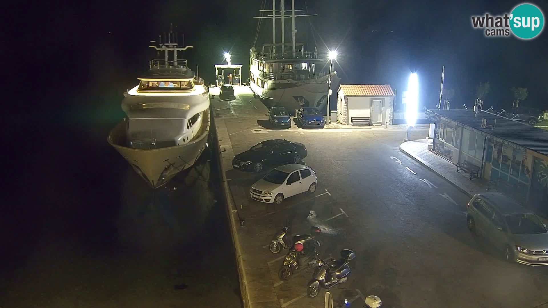 Webcam Bol Hafen & Ortszentrum – Liveblick aus Bol auf der Insel Brač