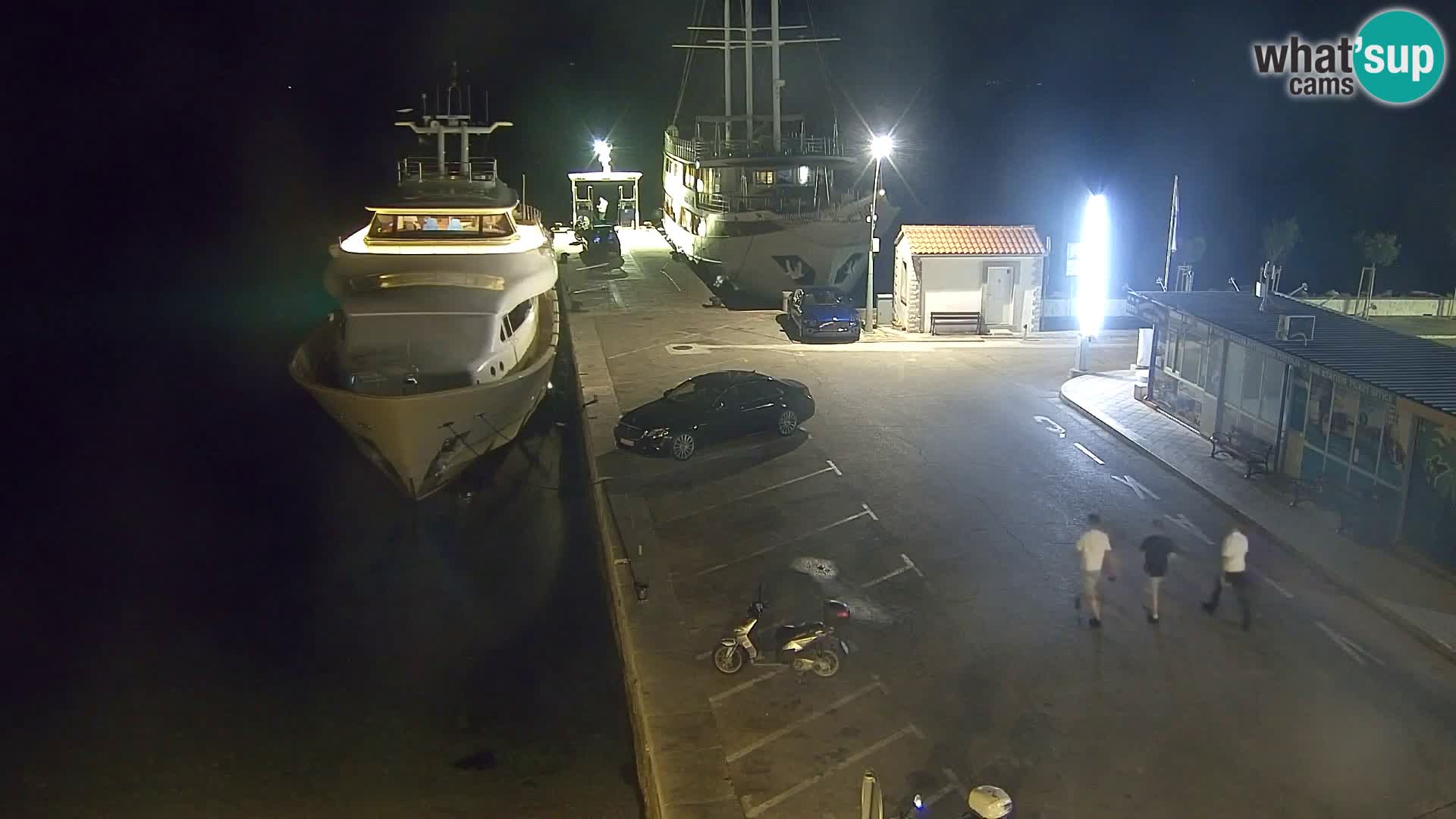 Webcam Bol Hafen & Ortszentrum – Liveblick aus Bol auf der Insel Brač