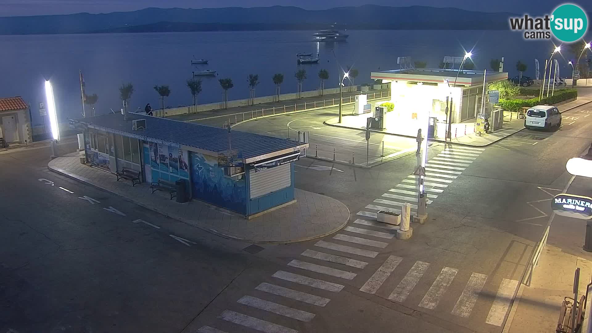 Webcam Bol Hafen & Ortszentrum – Liveblick aus Bol auf der Insel Brač
