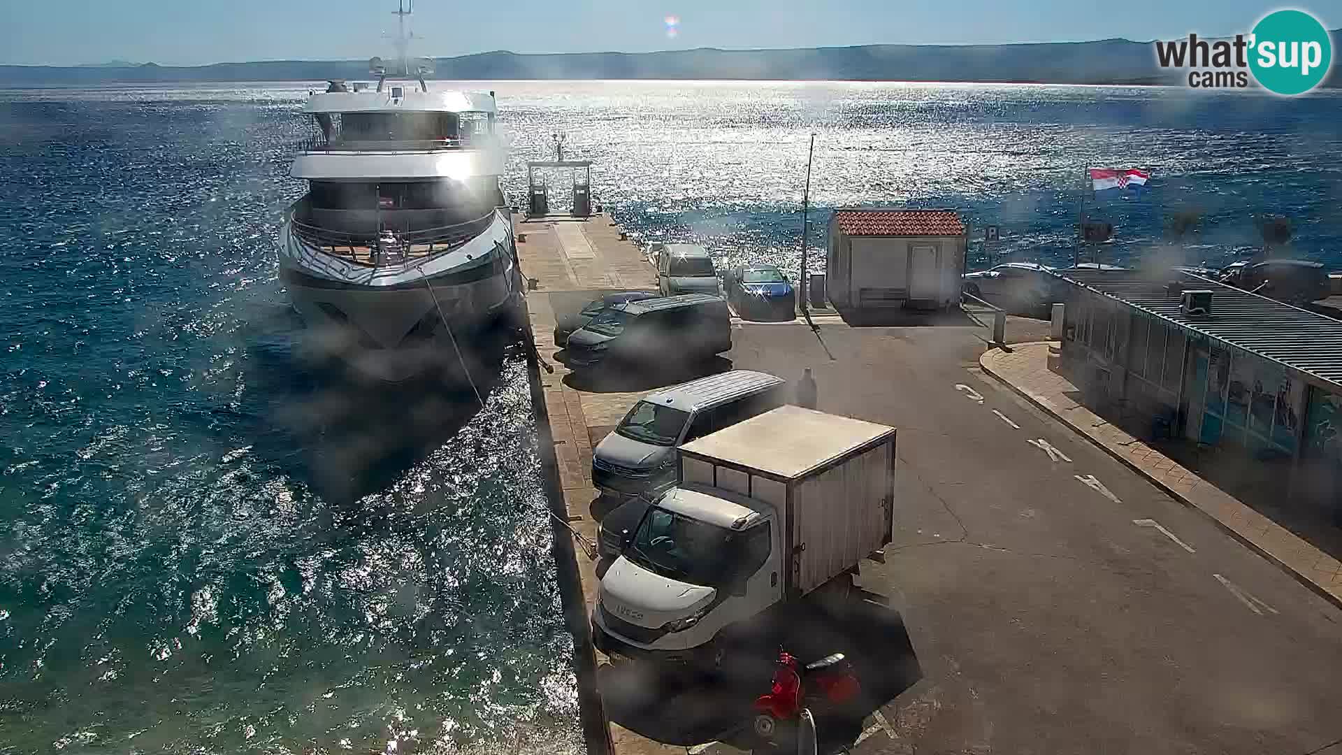 Webcam Bol Centre-Ville & Marina – Vue en direct depuis Bol, île de Brač