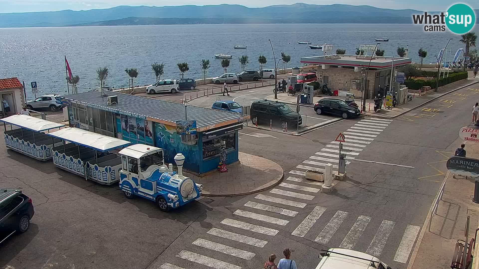 Webcam Bol Centre-Ville & Marina – Vue en direct depuis Bol, île de Brač