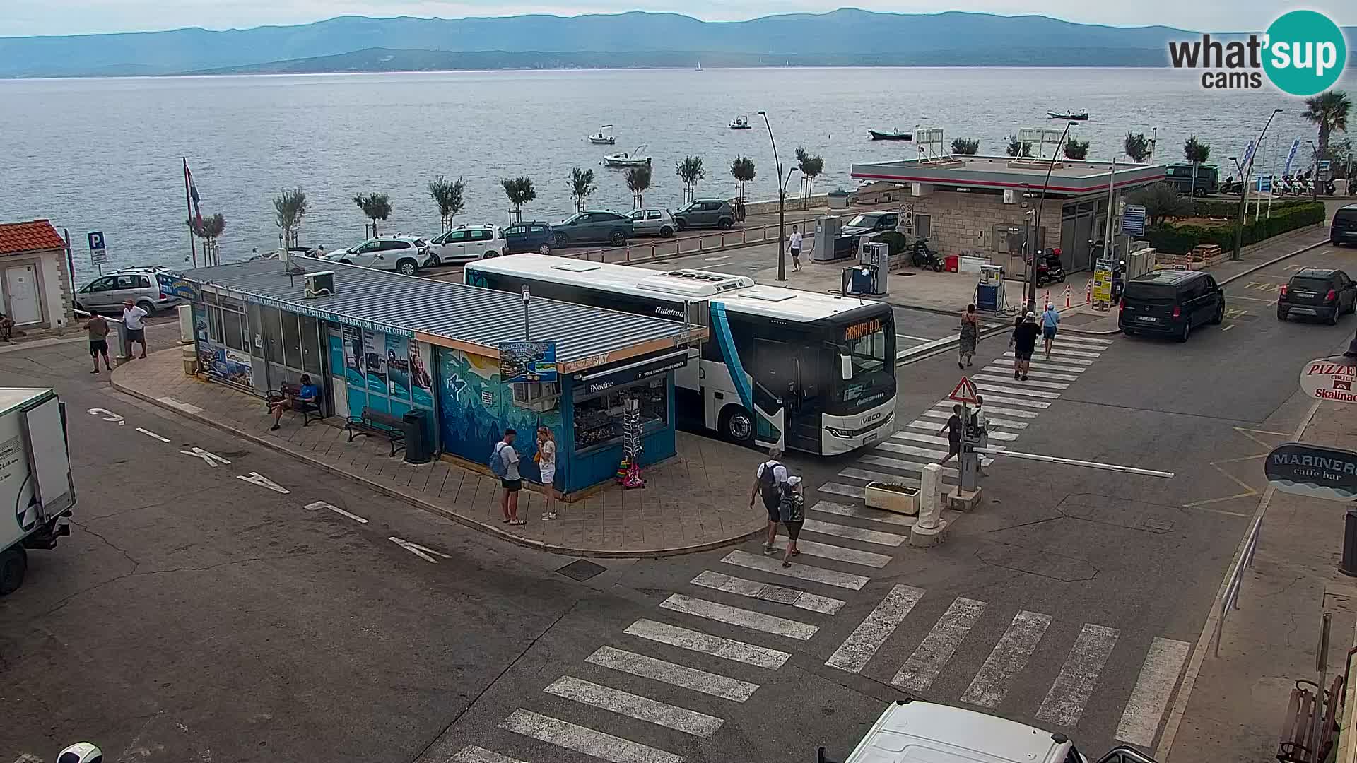 Webcam Bol Hafen & Ortszentrum – Liveblick aus Bol auf der Insel Brač