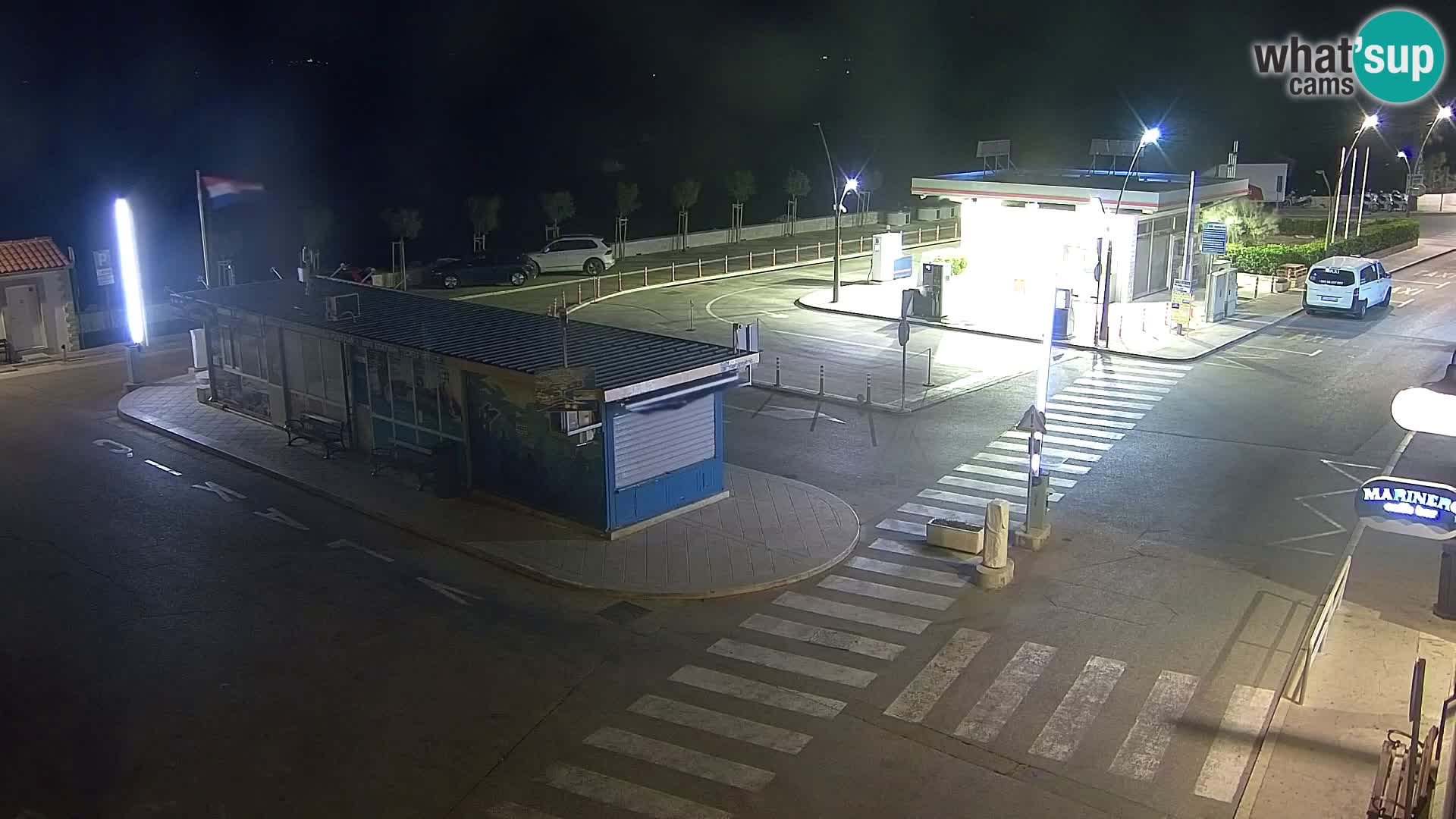 Webcam Bol centre-ville & marina – Vue en direct depuis Bol, île de Brač