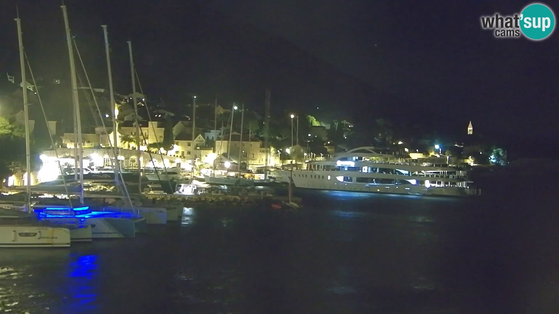Webcam Bol Town Center & Marina – Live View from Bol, Brač