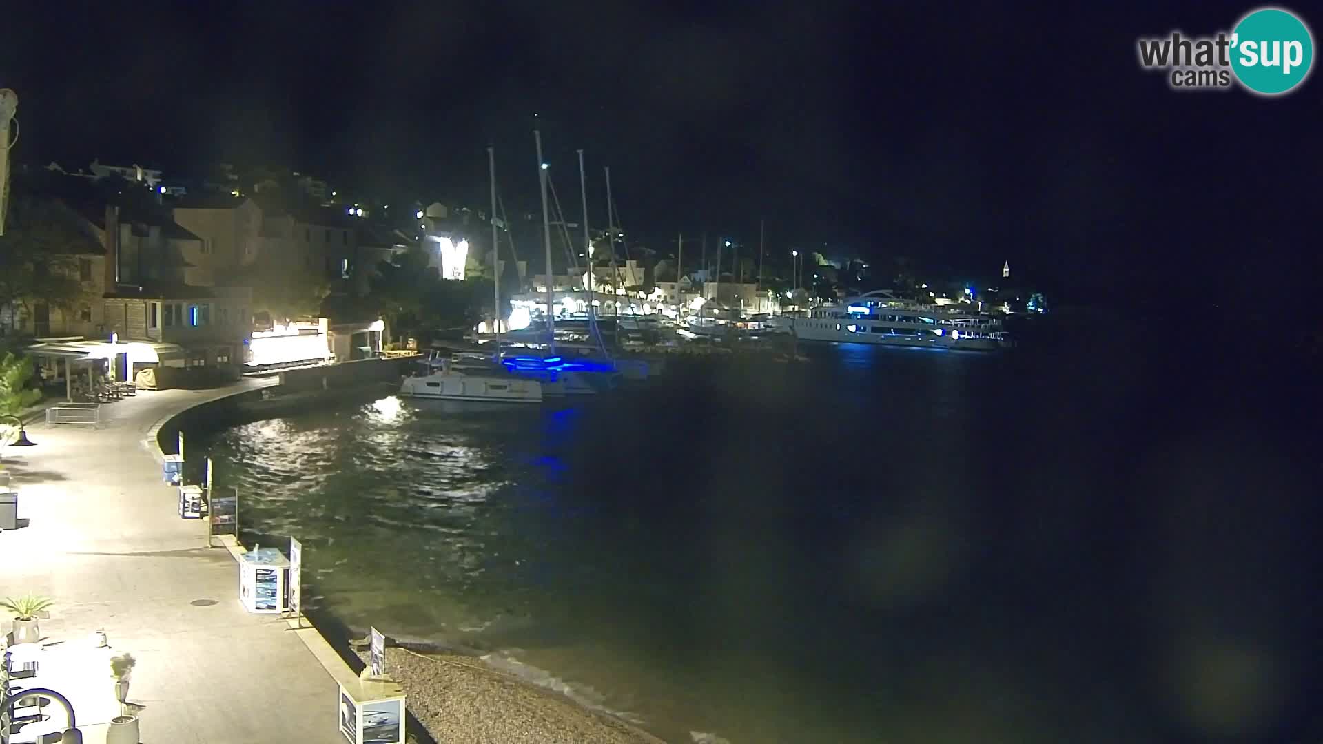 Webcam Bol Town Center & Marina – Live View from Bol, Brač