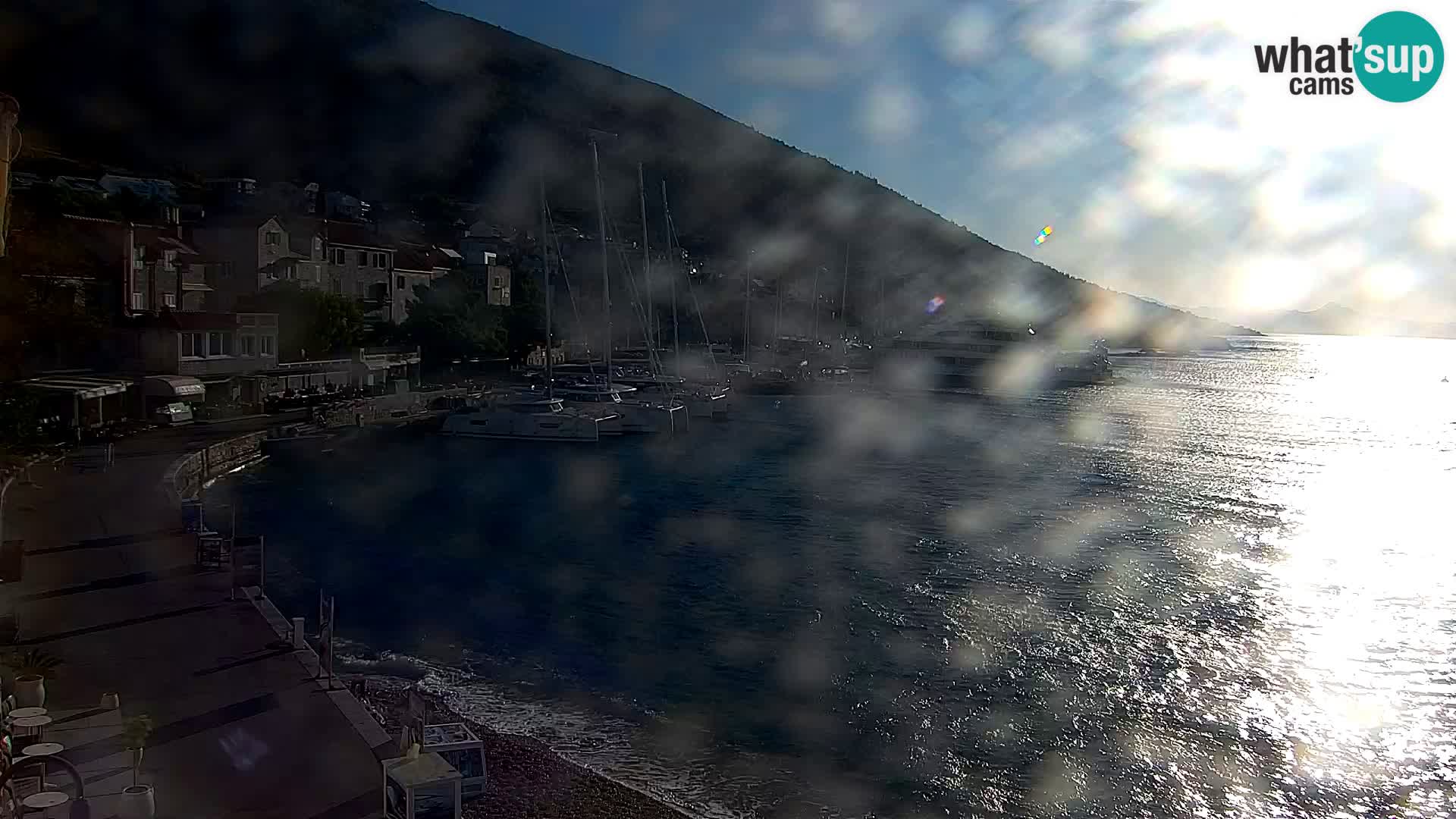 Webcam Bol Centre-Ville & Marina – Vue en direct depuis Bol, île de Brač