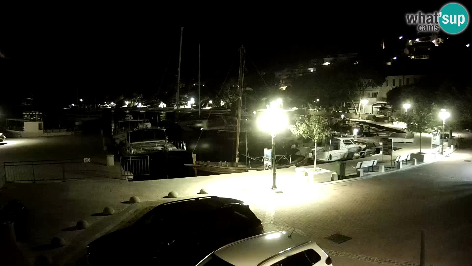 Brela Live webcam – marina – Dalmatia – Croatia