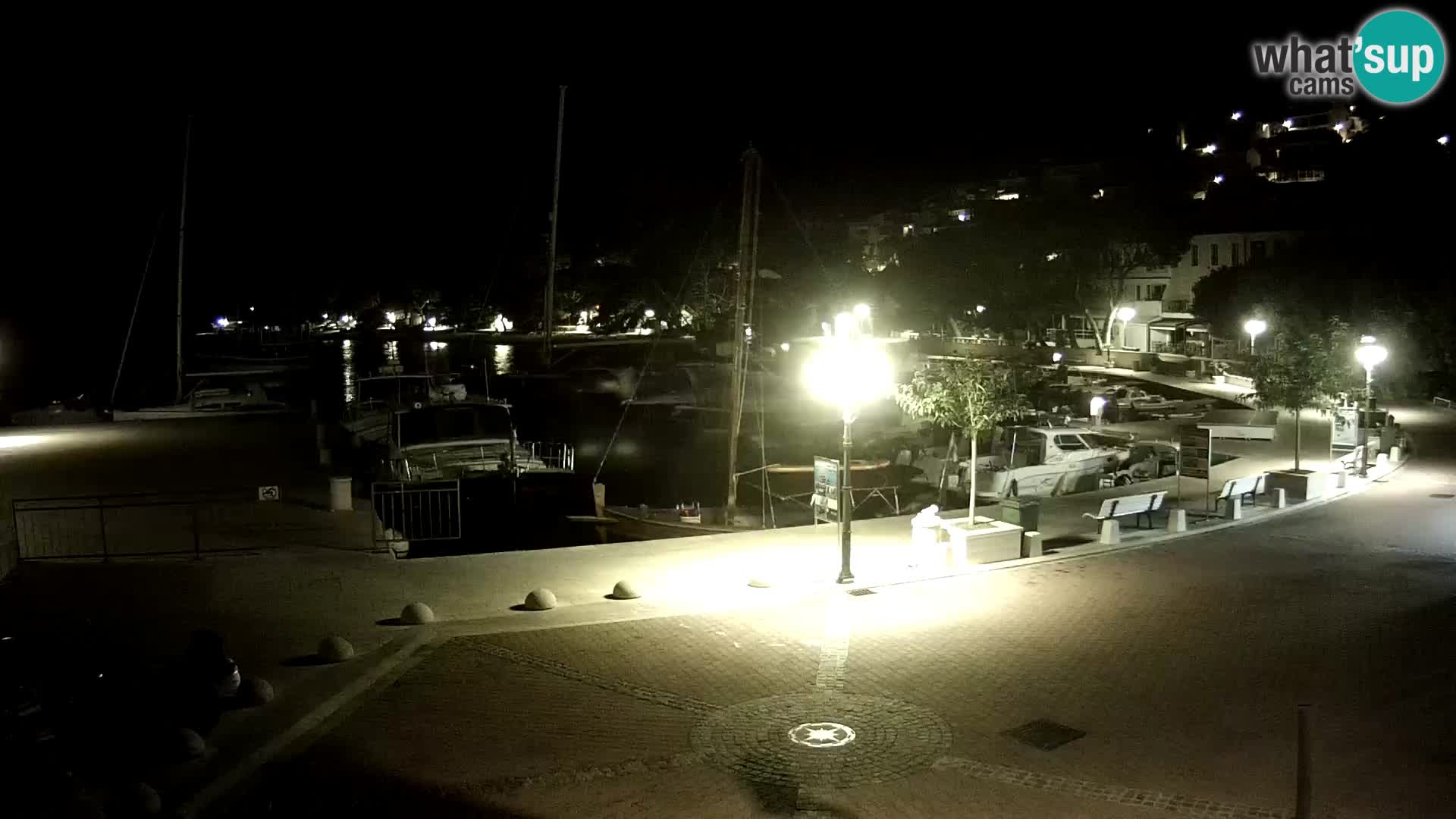 Brela Live webcam – marina – Dalmatia – Croatia