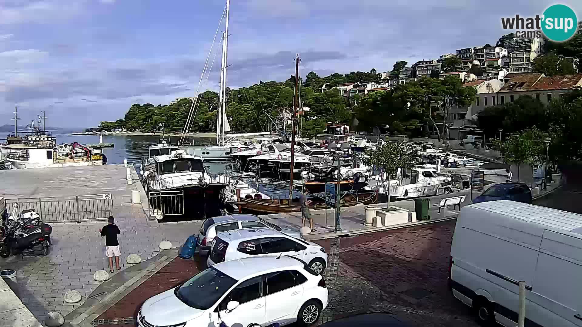 Brela Live webcam – marina – Dalmatia – Croatia