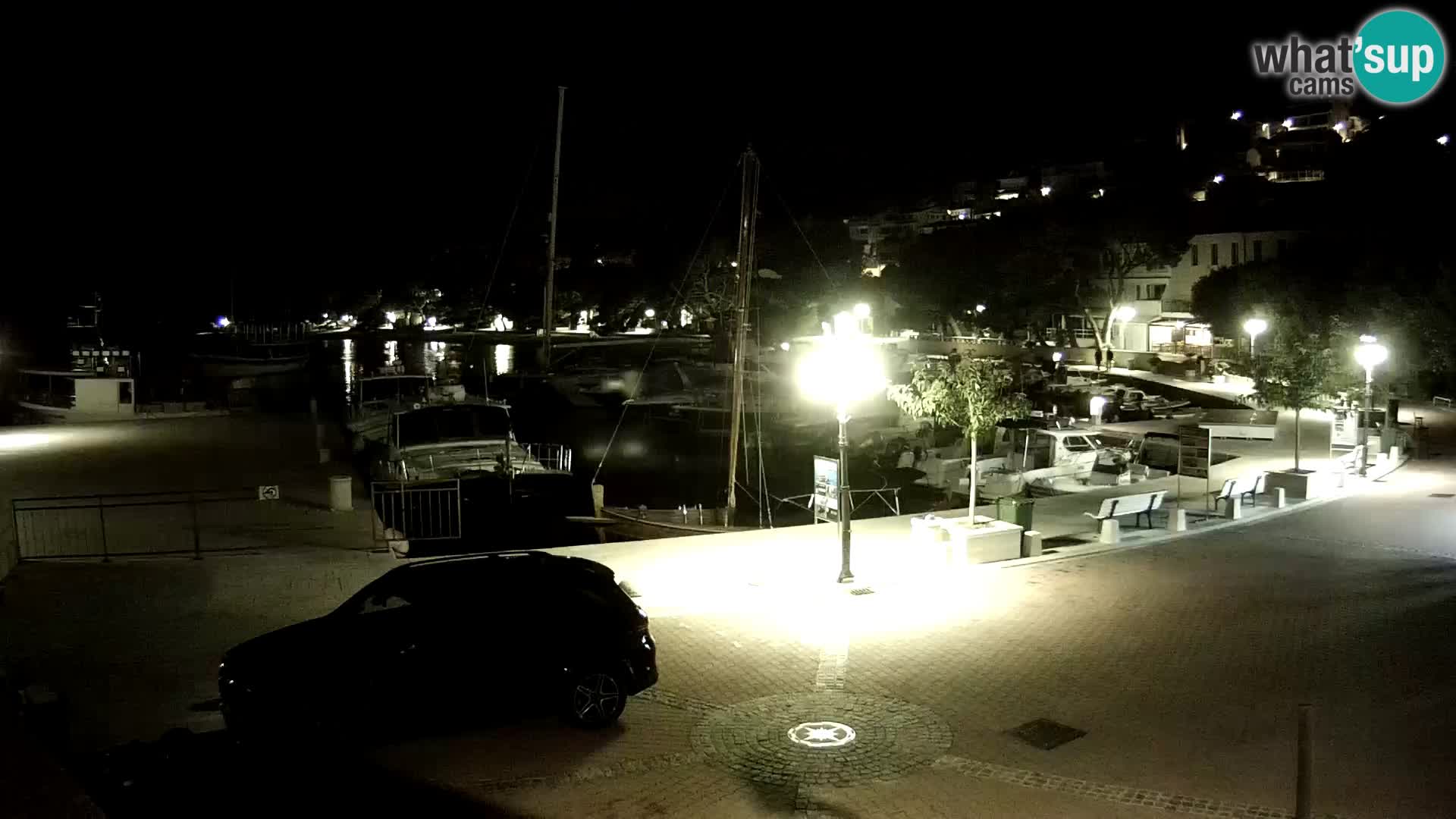 Brela Live webcam – marina – Dalmatia – Croatia