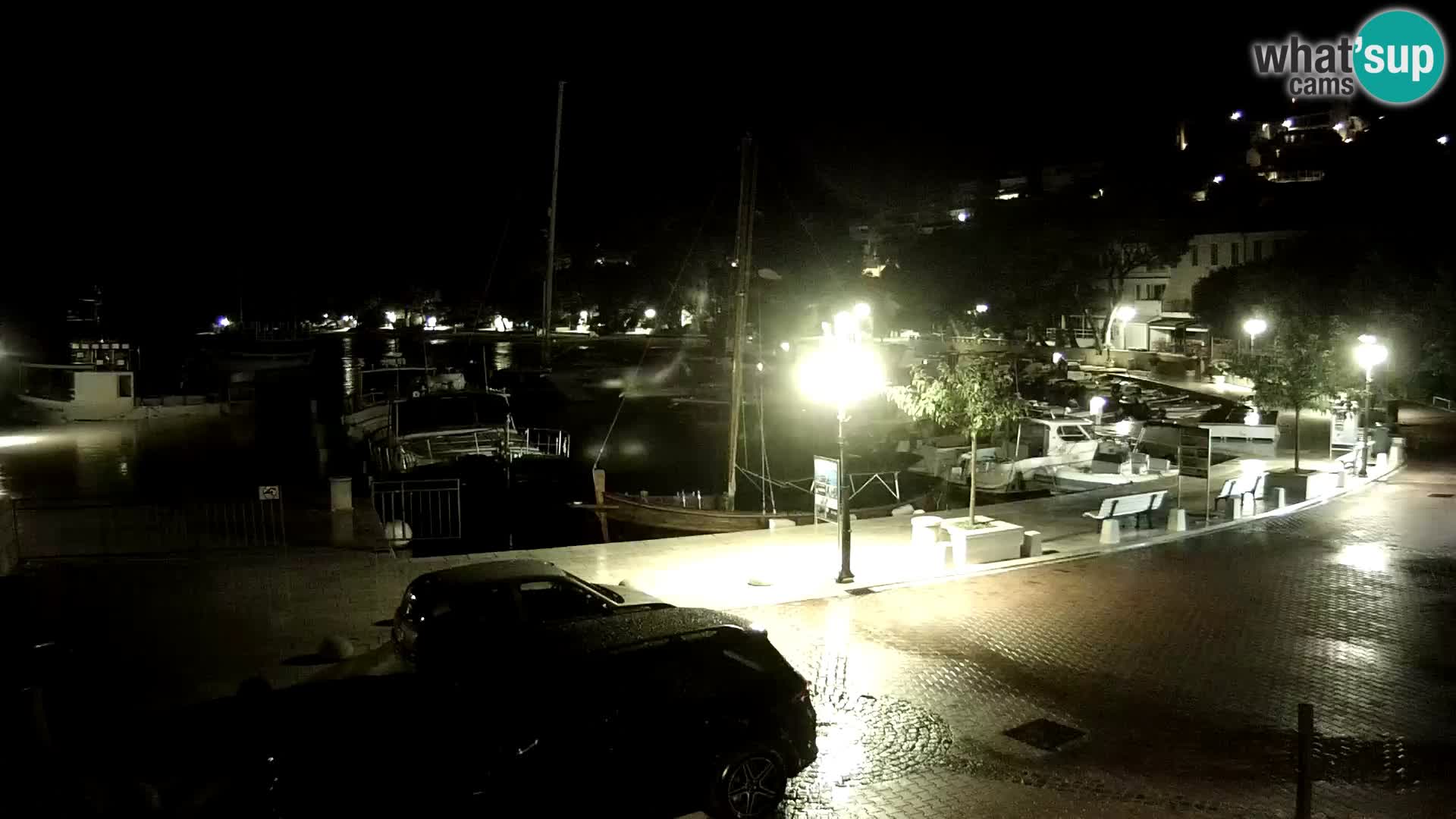 Brela Live webcam – marina – Dalmatia – Croatia