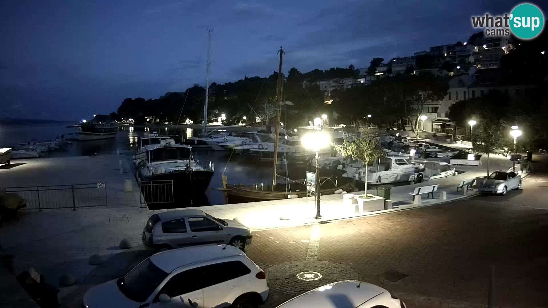 Brela Live webcam – marina – Dalmatia – Croatia