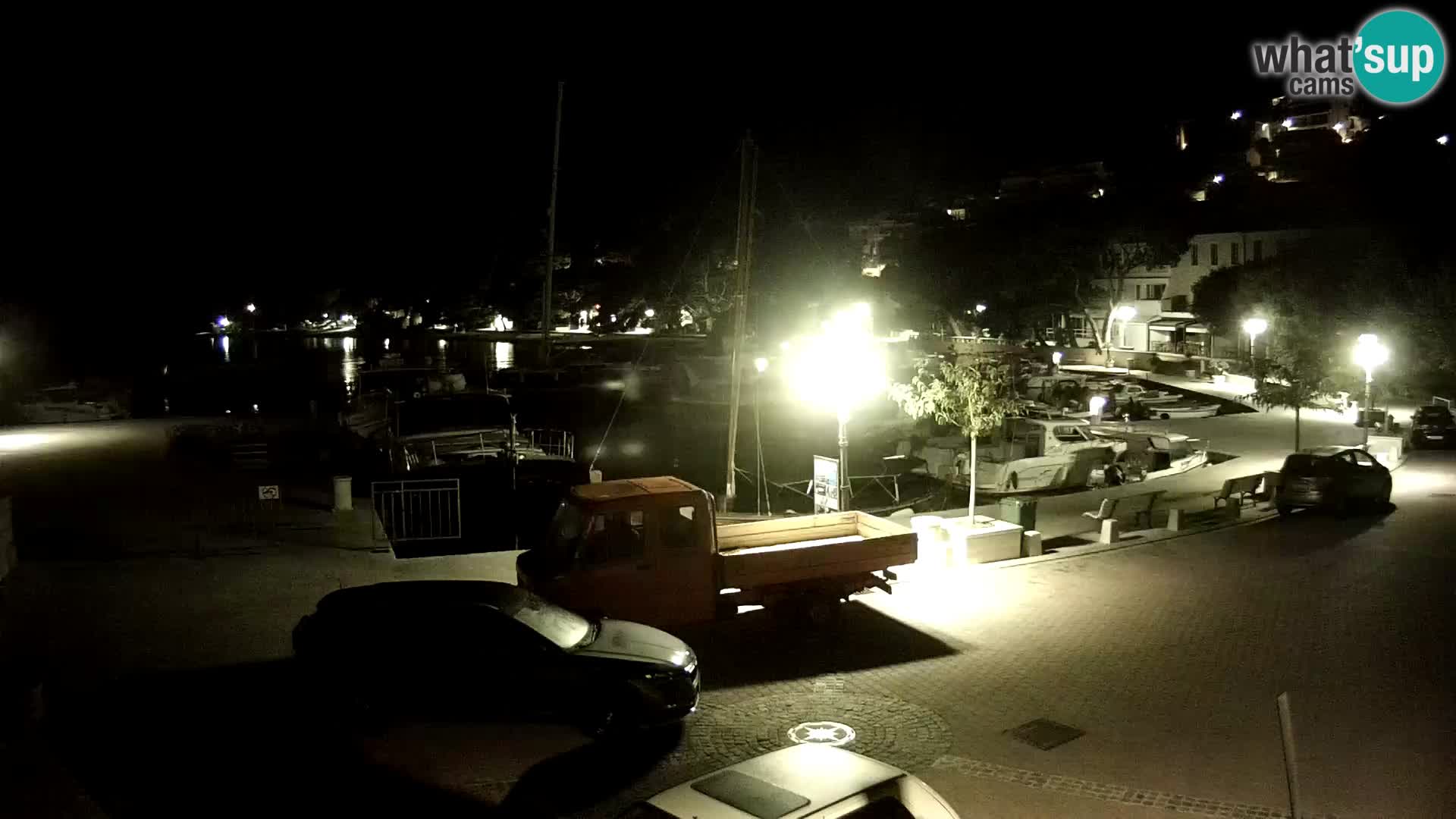 Brela Live webcam – marina – Dalmatia – Croatia