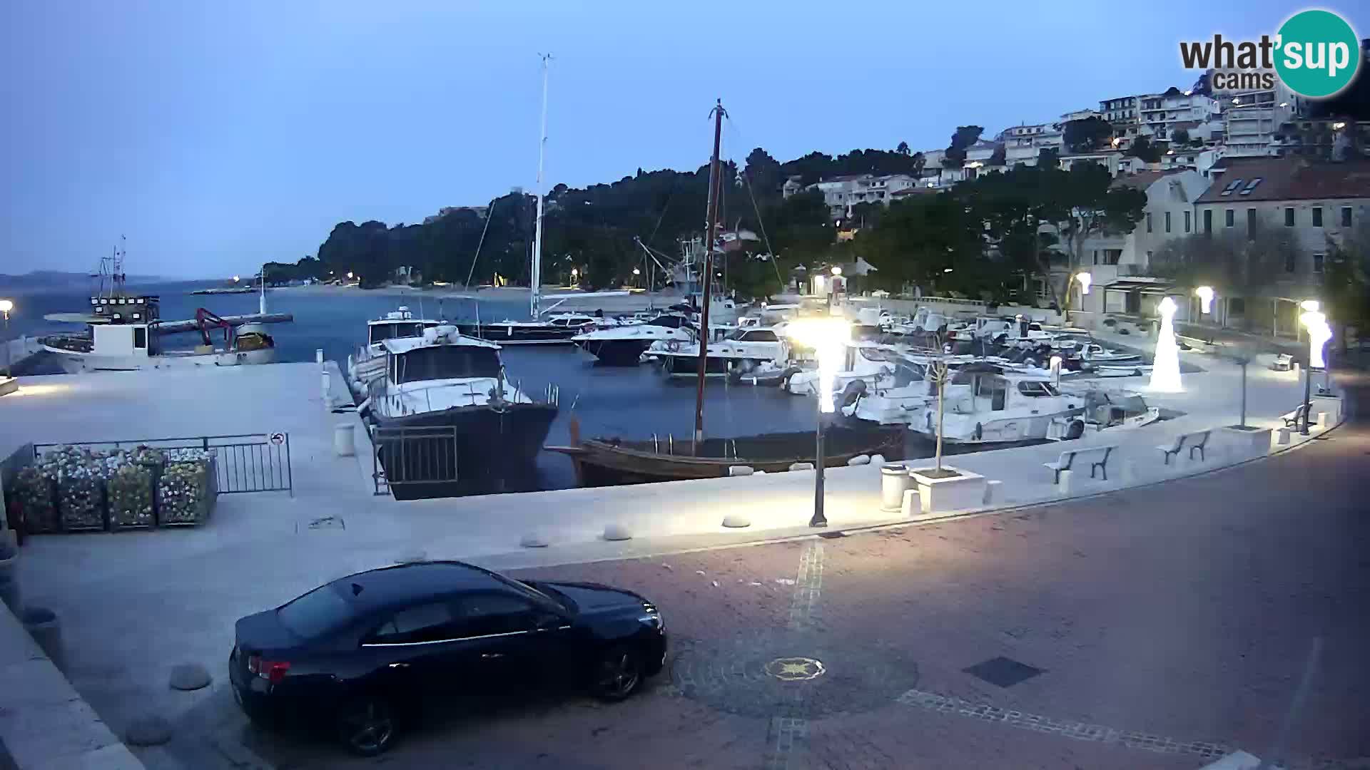 Brela Live webcam – marina – Dalmatia – Croatia