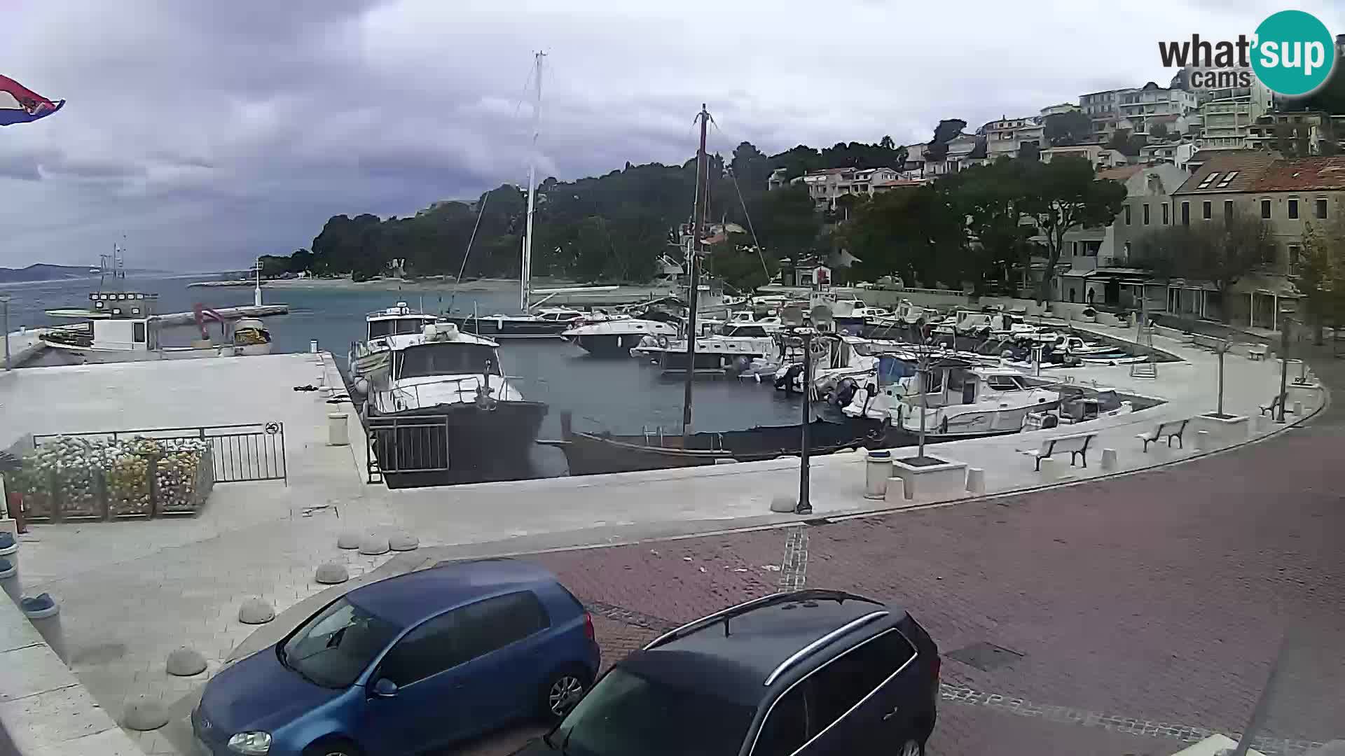 Brela Live webcam – marina – Dalmatia – Croatia