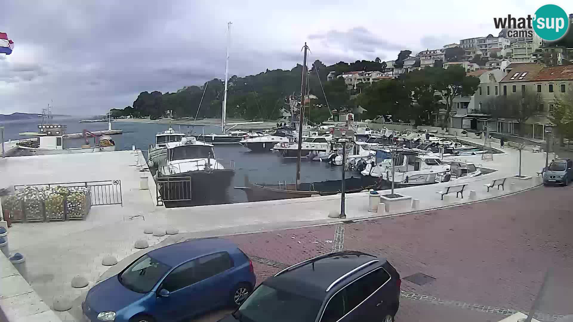 Brela Live webcam – marina – Dalmatia – Croatia