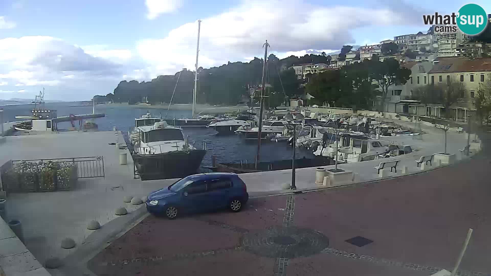 Brela Live webcam – marina – Dalmatia – Croatia