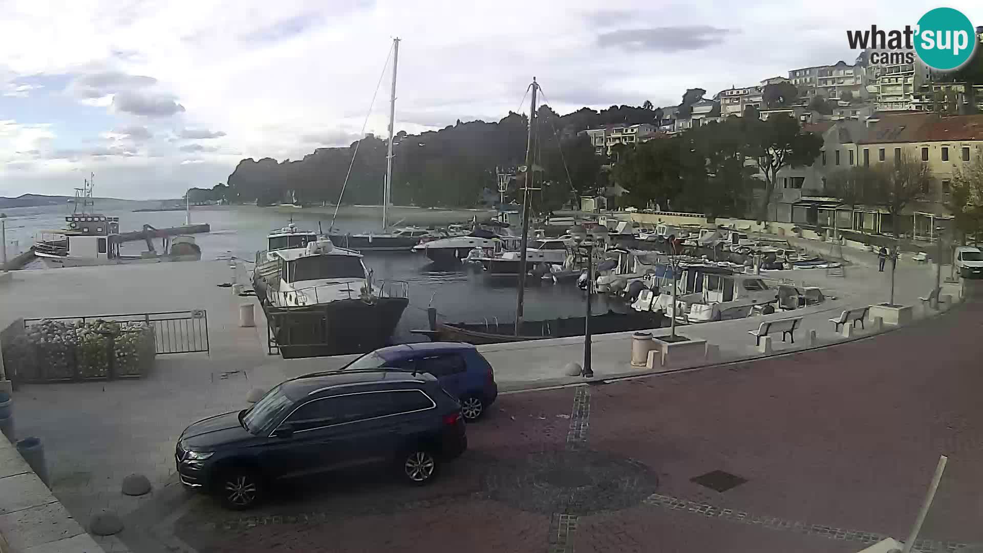 Brela Live webcam – marina – Dalmatia – Croatia