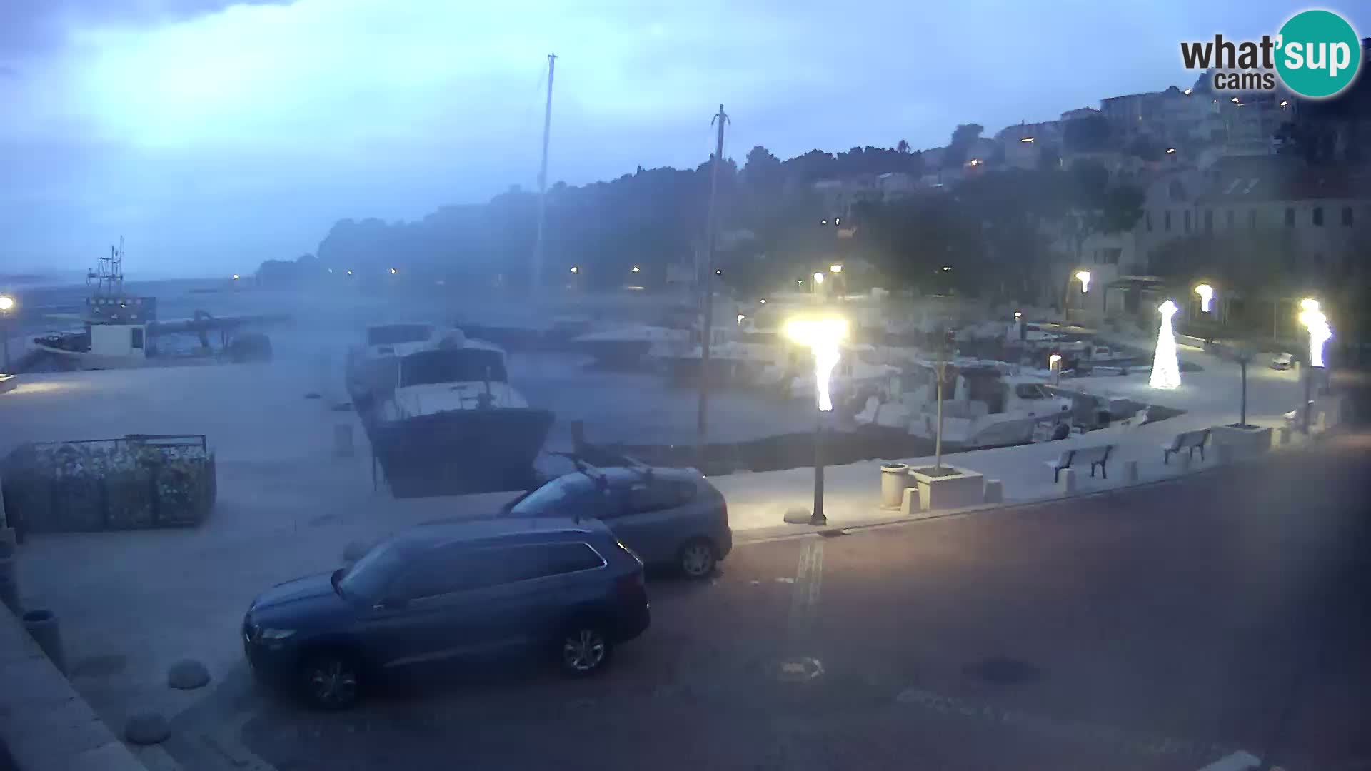 Brela Live webcam – marina – Dalmatia – Croatia