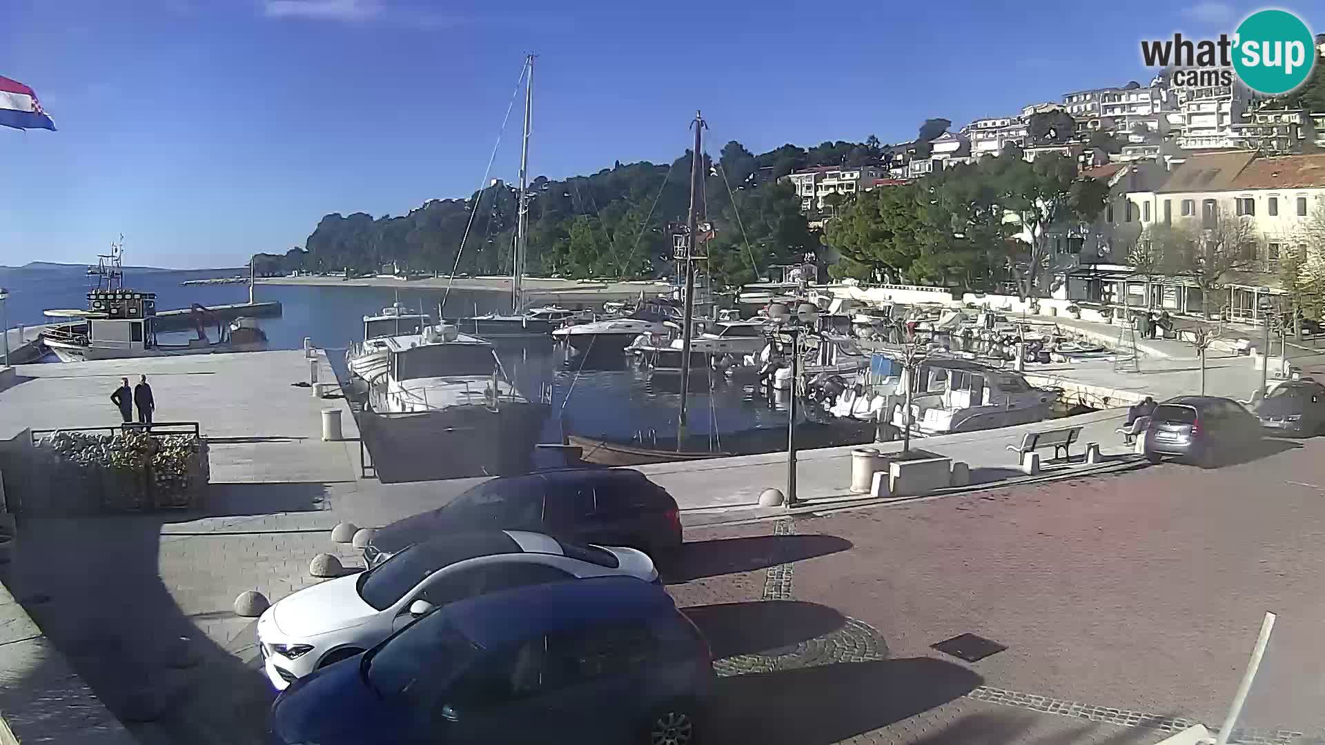 Brela Live webcam – marina – Dalmatia – Croatia