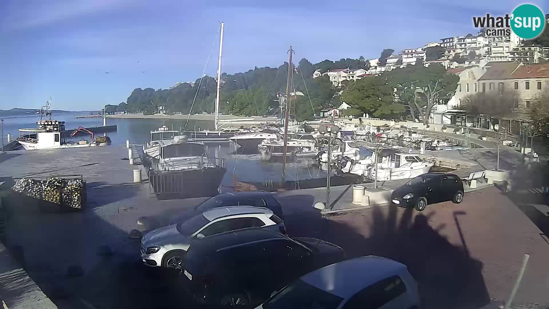 Brela Live webcam – marina – Dalmatia – Croatia