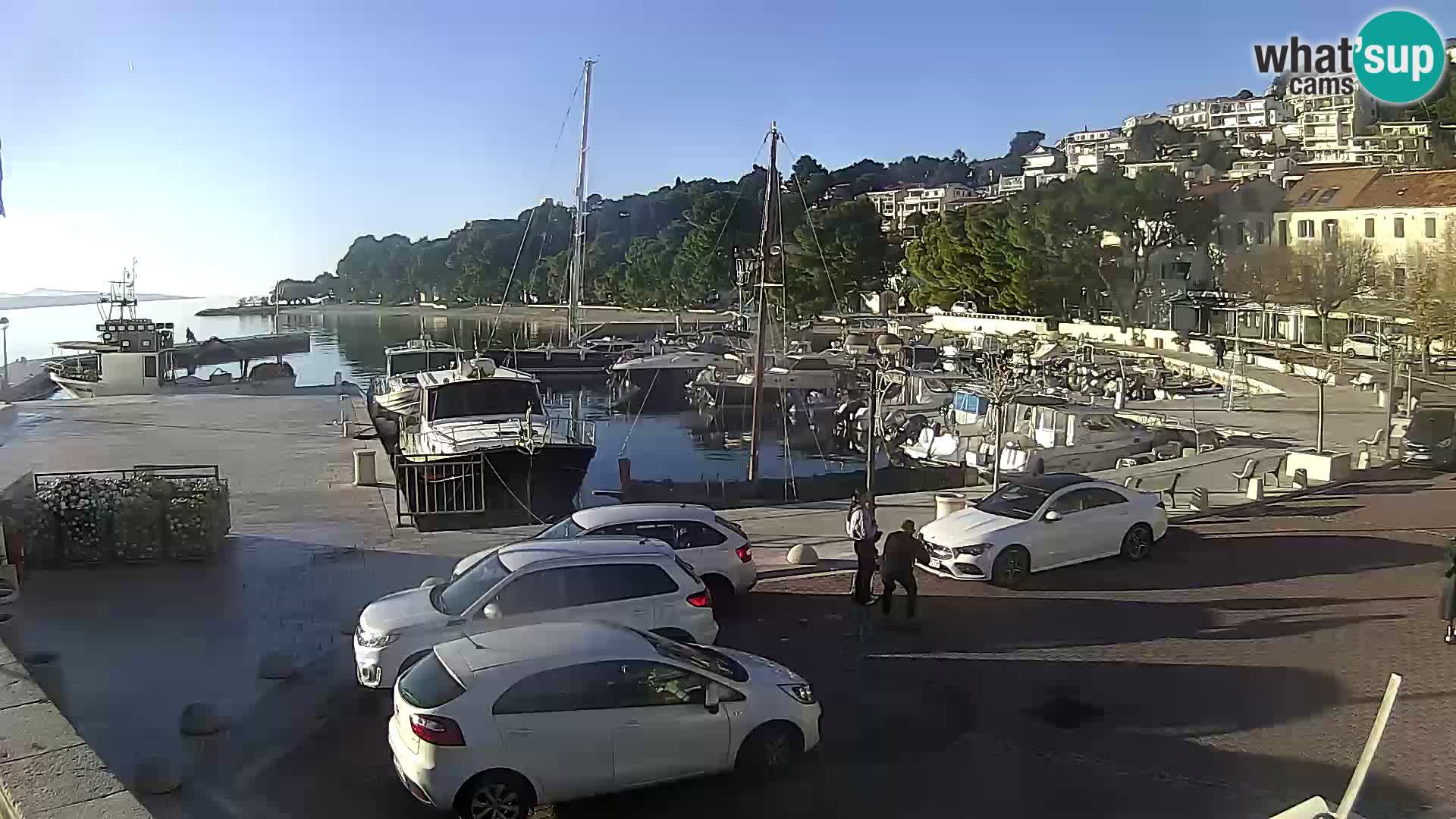 Brela Live webcam – marina – Dalmatia – Croatia