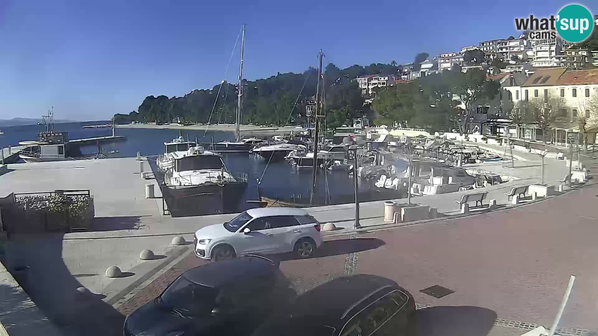 Brela Live webcam – marina – Dalmatia – Croatia