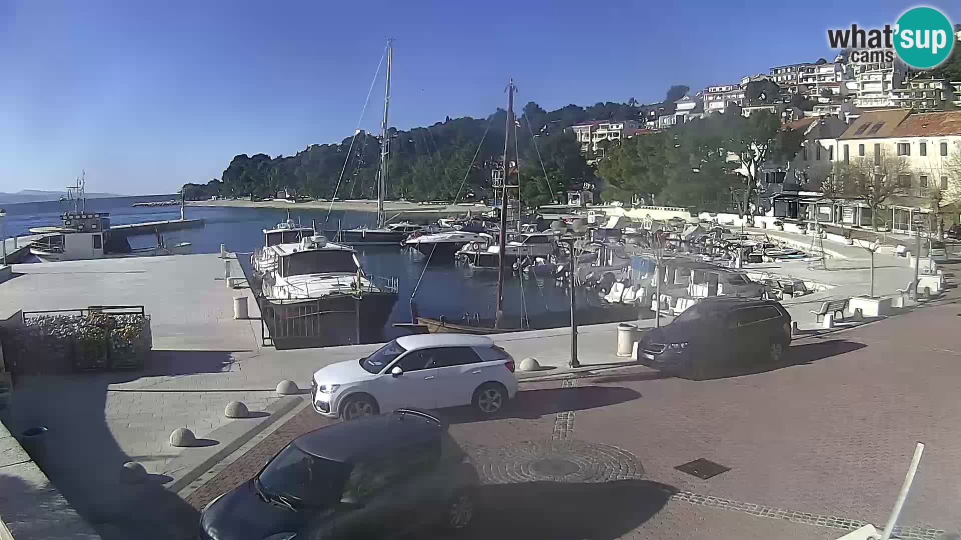 Brela Live webcam – marina – Dalmatia – Croatia