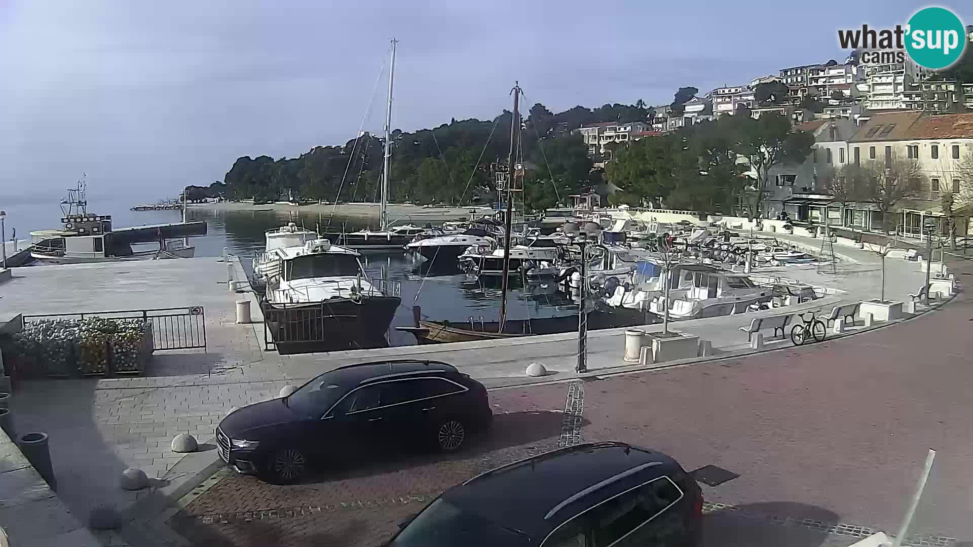 Brela Live webcam – marina – Dalmatia – Croatia