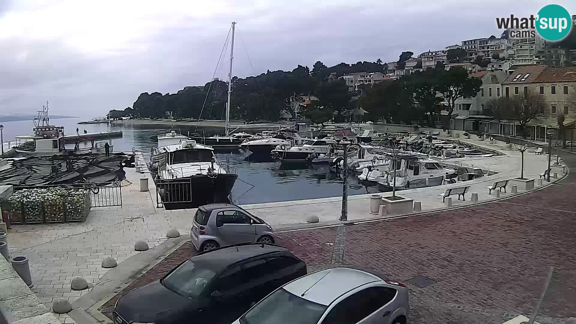 Brela Live webcam – marina – Dalmatia – Croatia