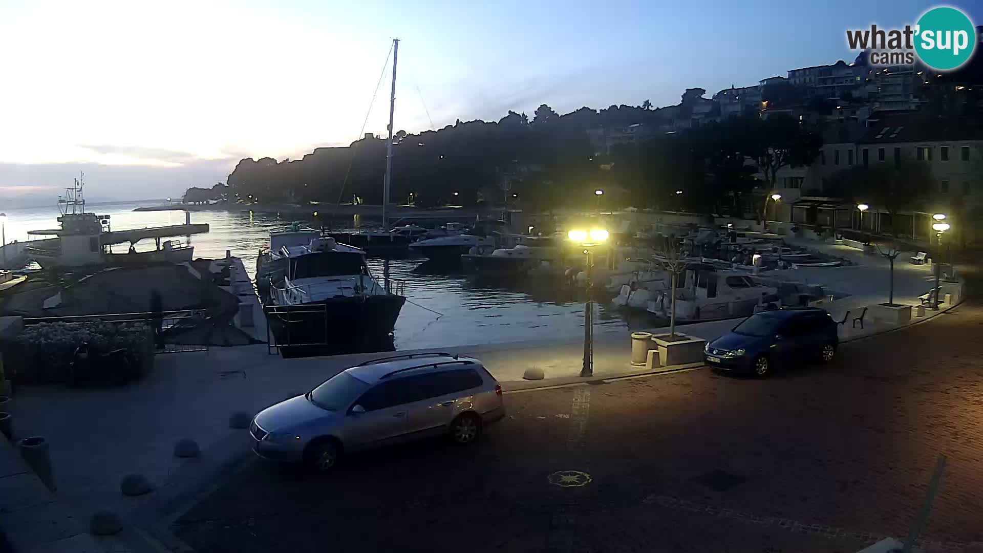 Brela Live webcam – marina – Dalmatia – Croatia