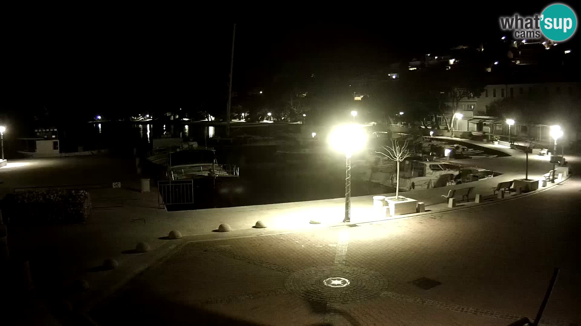 Brela Live webcam – marina – Dalmatia – Croatia