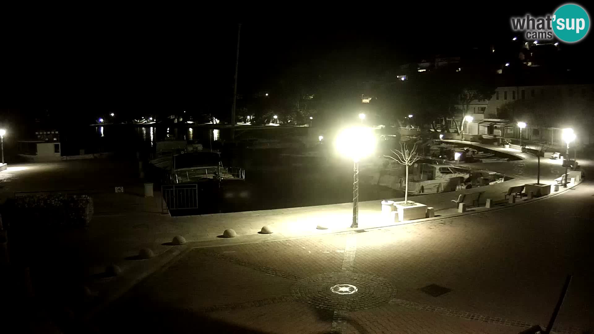 Brela Live webcam – marina – Dalmatia – Croatia