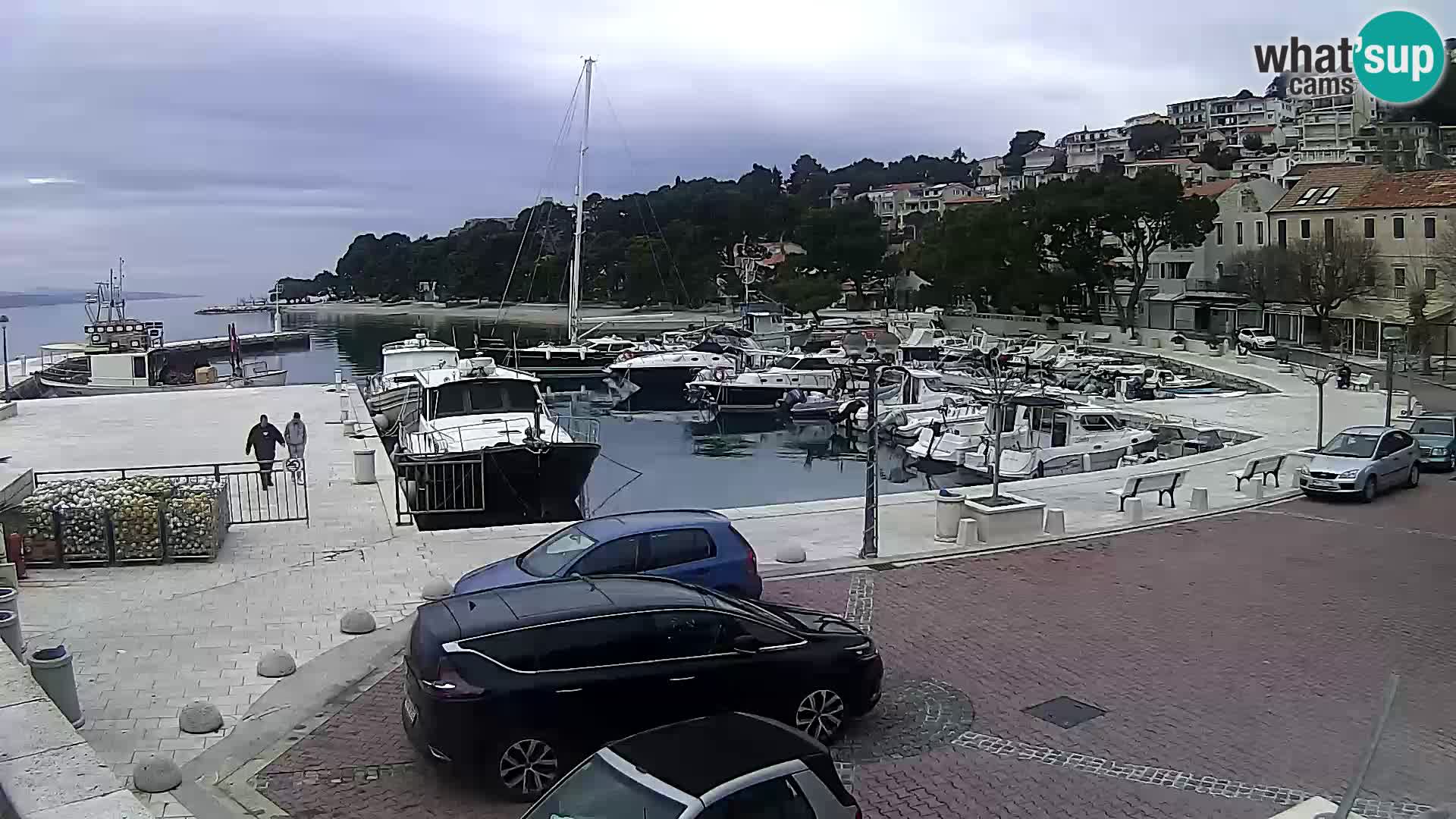 Brela Live webcam – marina – Dalmatia – Croatia