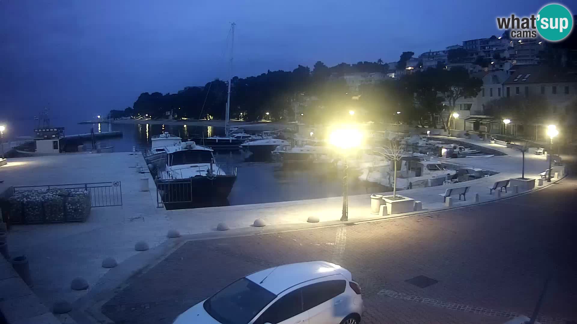 Brela Live webcam – marina – Dalmatia – Croatia