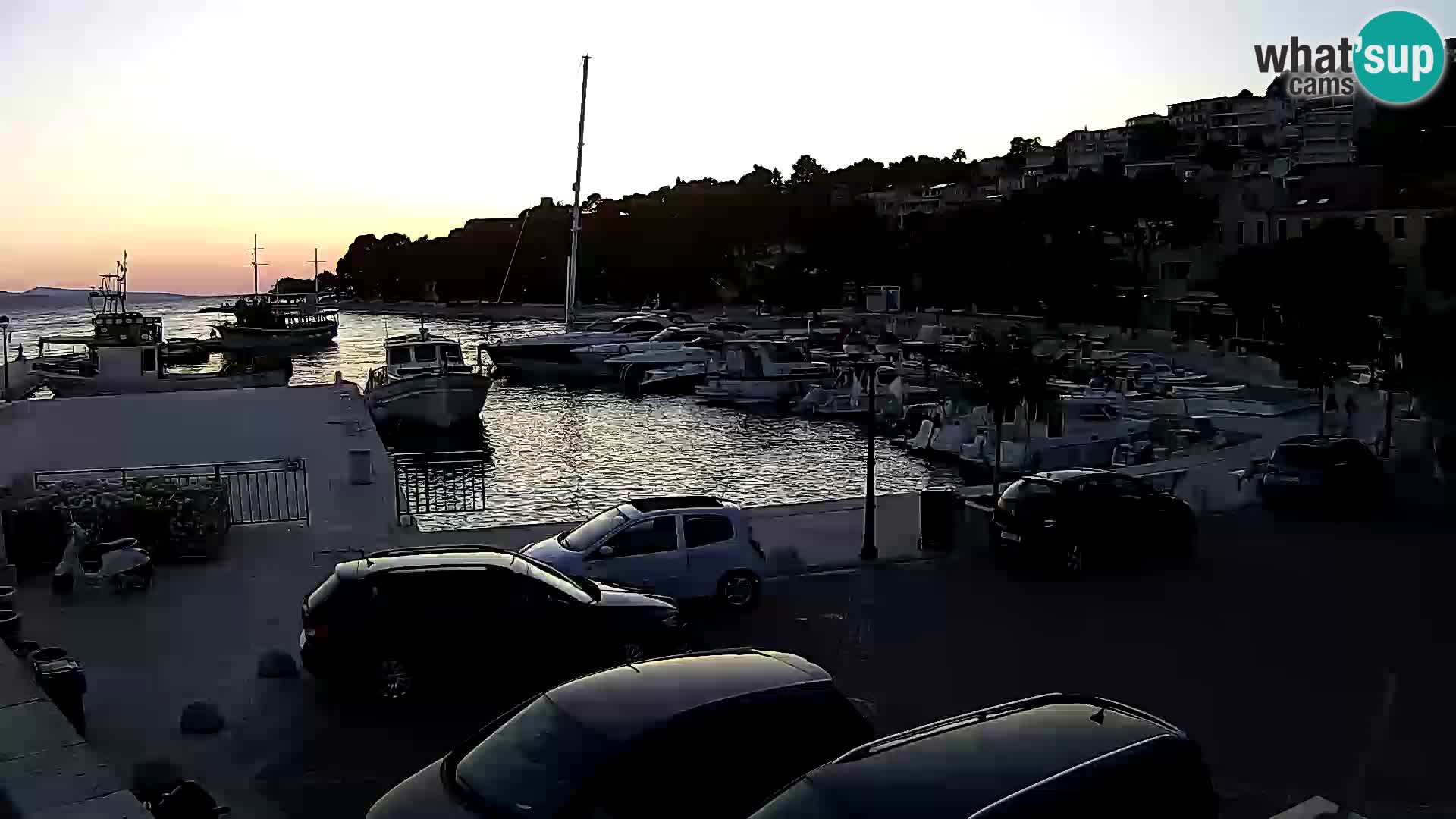 Brela Live webcam – marina – Dalmatia – Croatia