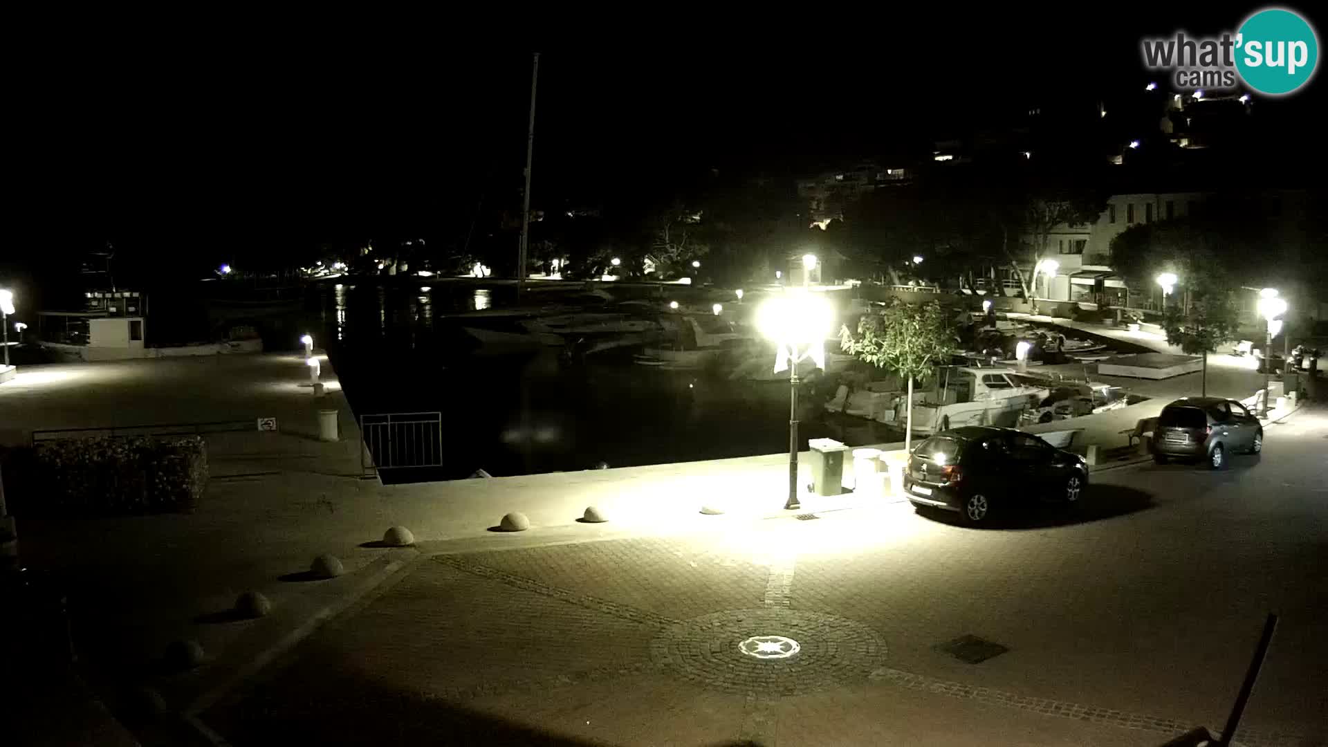 Brela Live webcam – marina – Dalmatia – Croatia