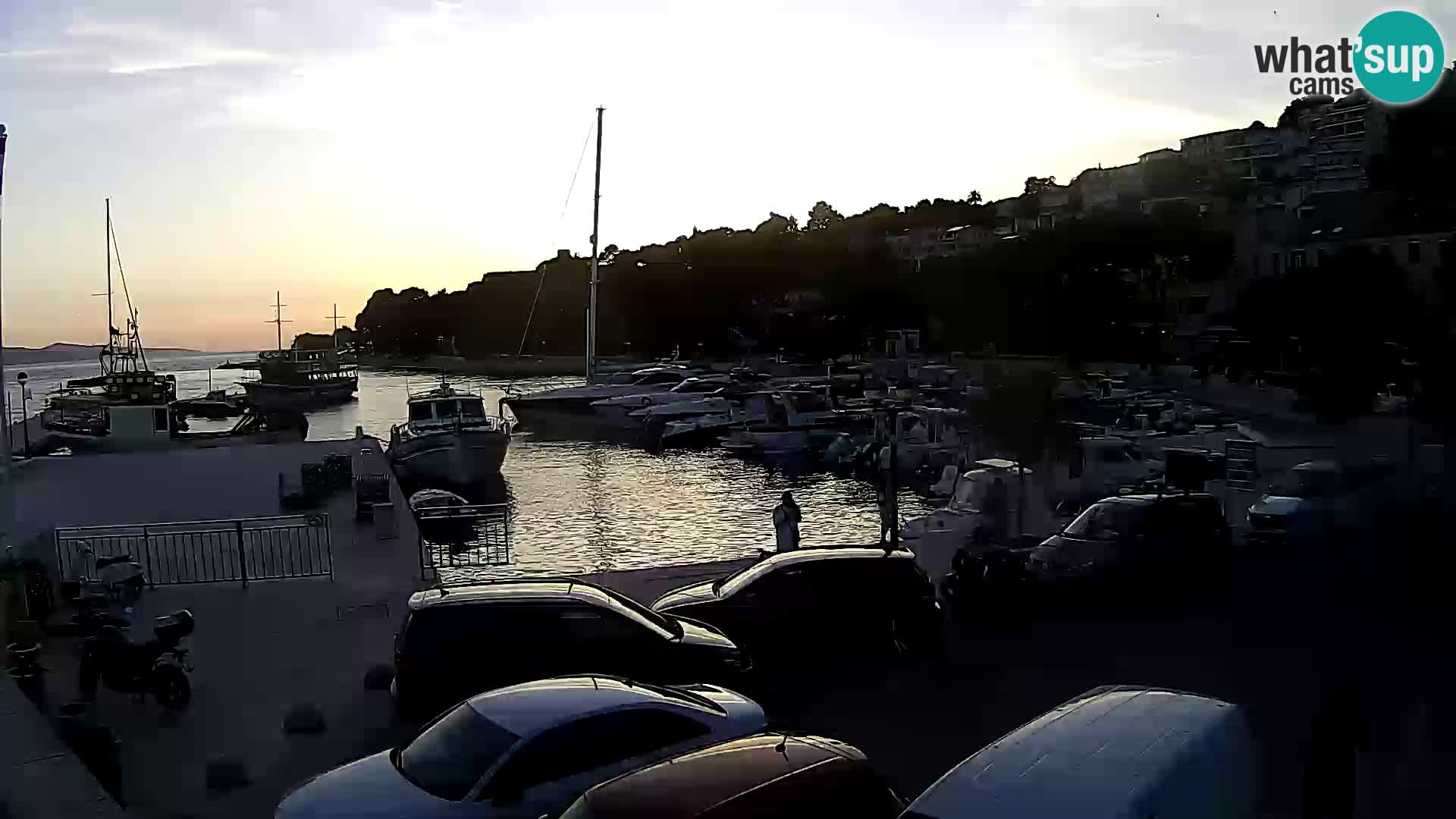 Brela web kamera – porat – Dalmacija