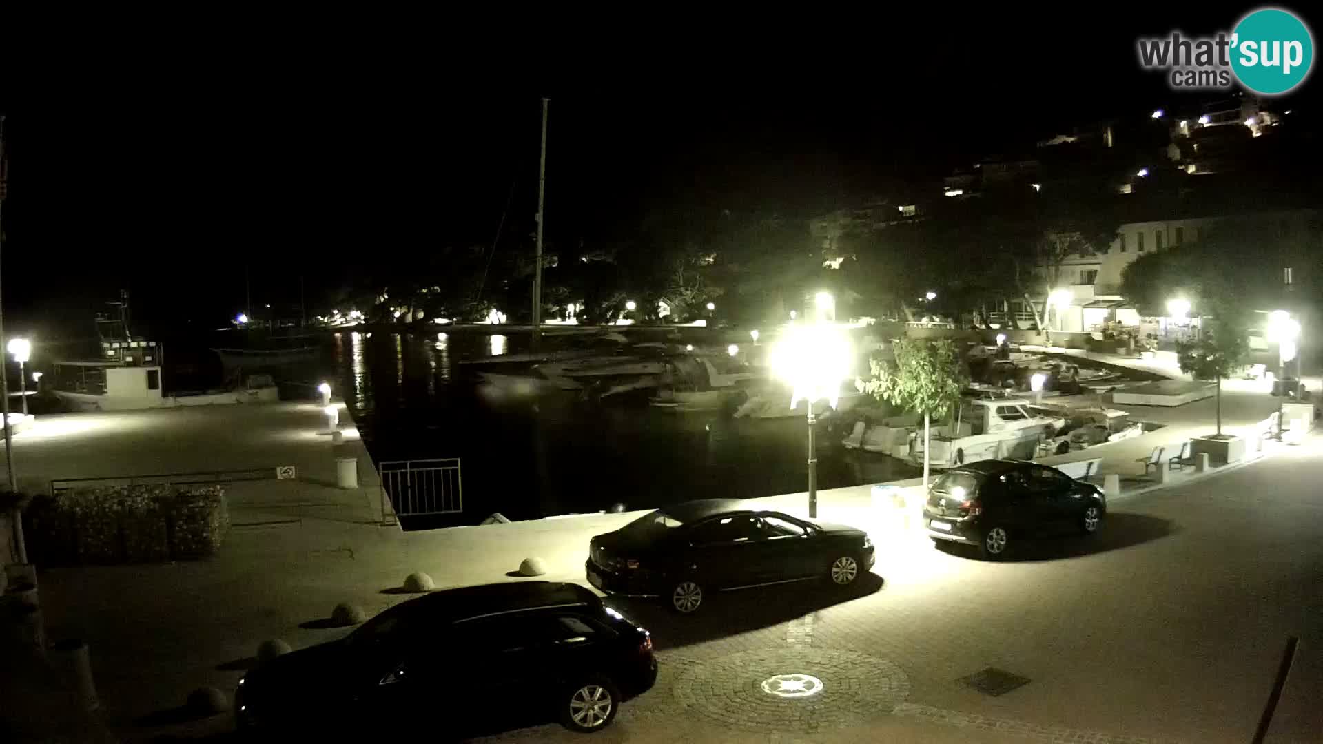 Brela web kamera – porat – Dalmacija