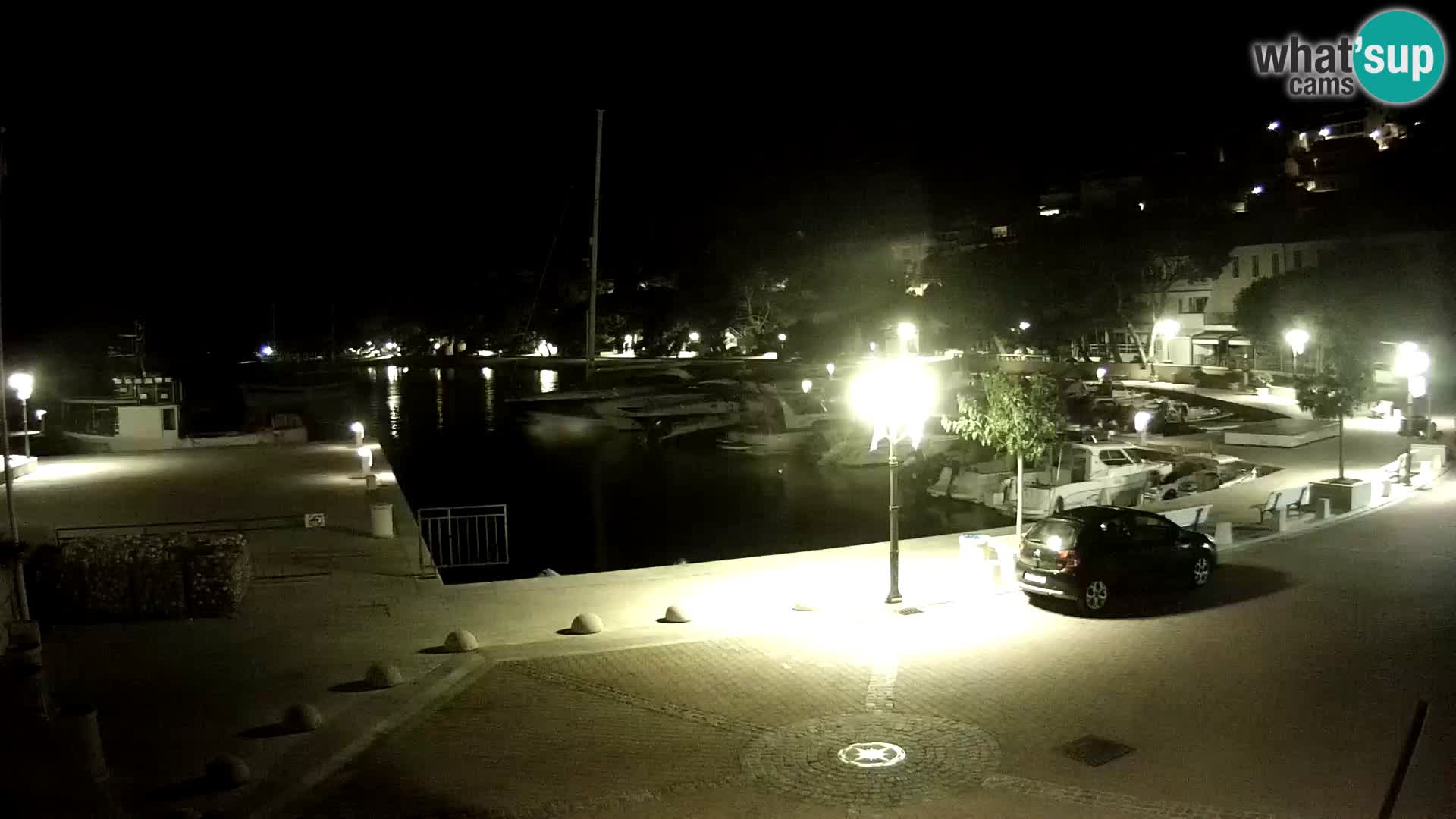 Brela Live webcam – marina – Dalmatia – Croatia