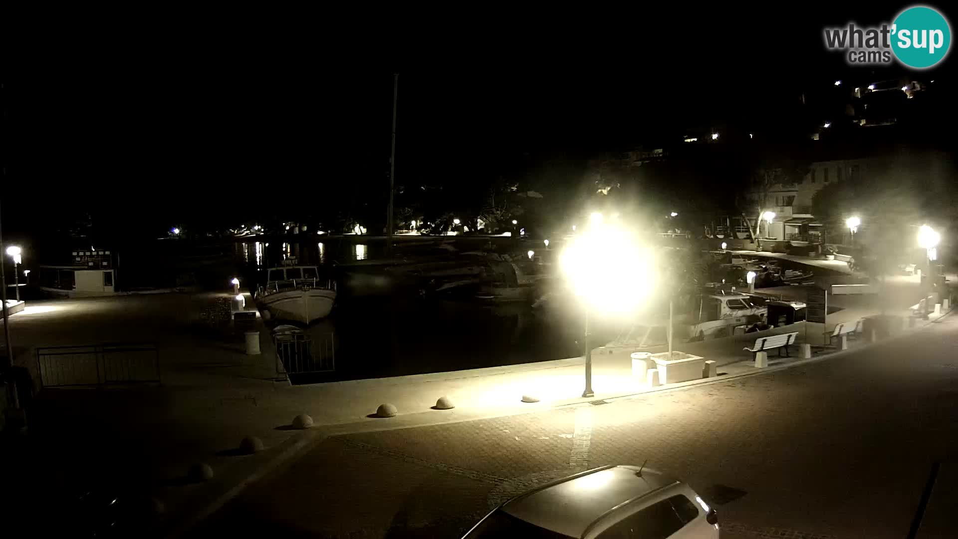 Brela Live webcam – marina – Dalmatia – Croatia